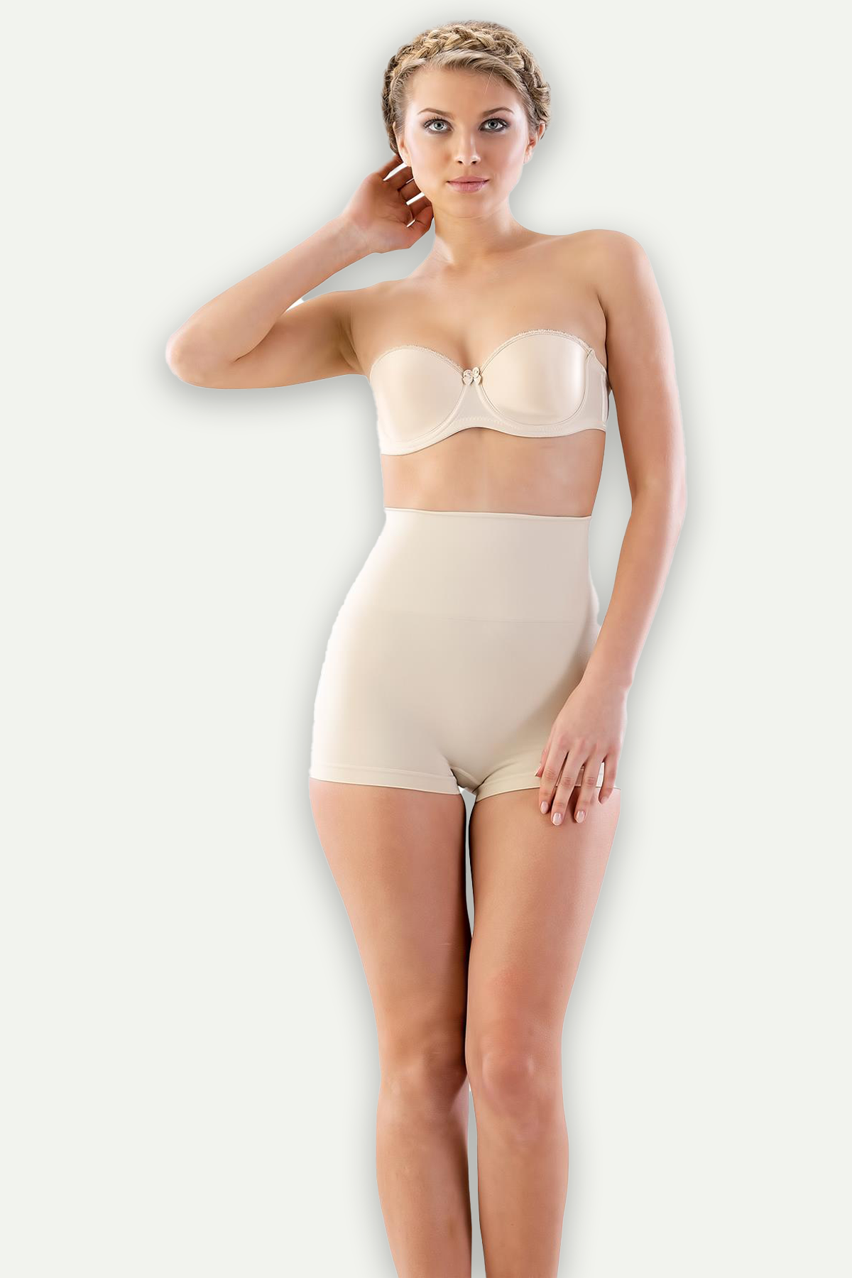 Body Shaper Shorts Beige