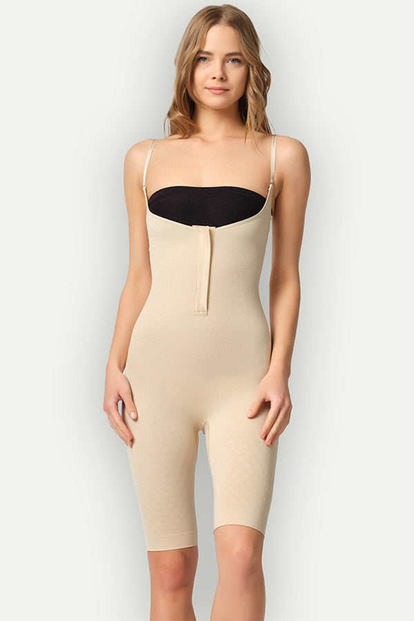 Front Hook Open Breast Full Body Shaper