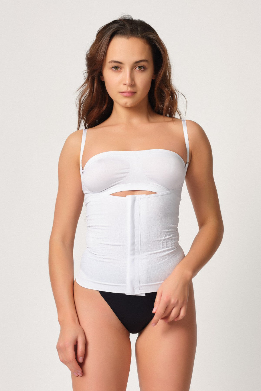 Front Hook Open Breast Tummy Shaper Singlet