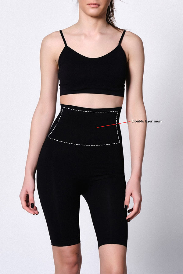 High Waist Hip Lifter Body Shaper Shorts