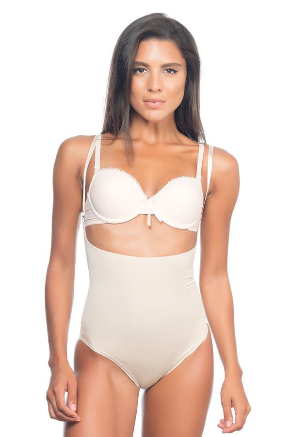 Soft Open Breast Bodysuit Shapewear