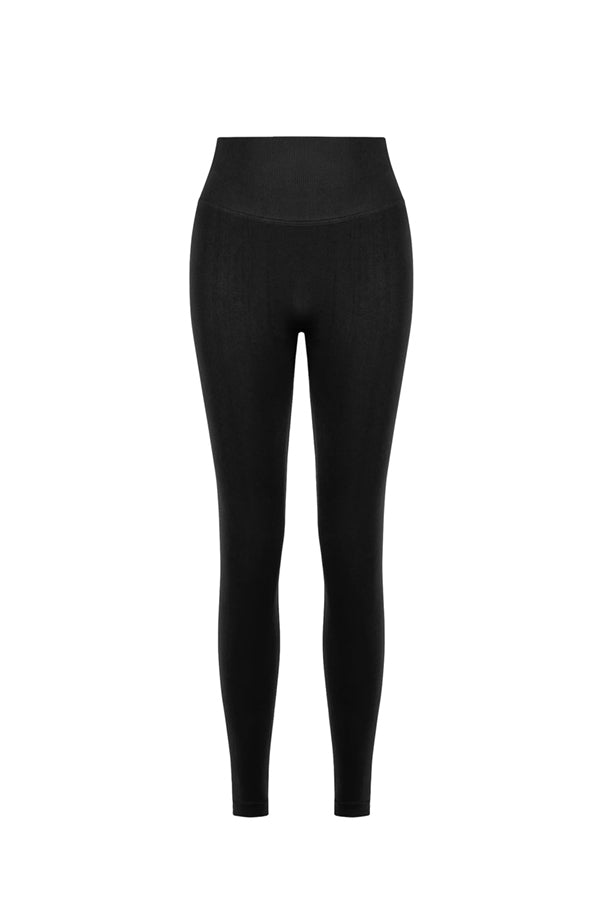 Ribbed Seamless Sports Leggings
