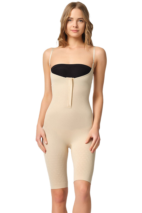 Front Hook Open Breast Full Body Shaper
