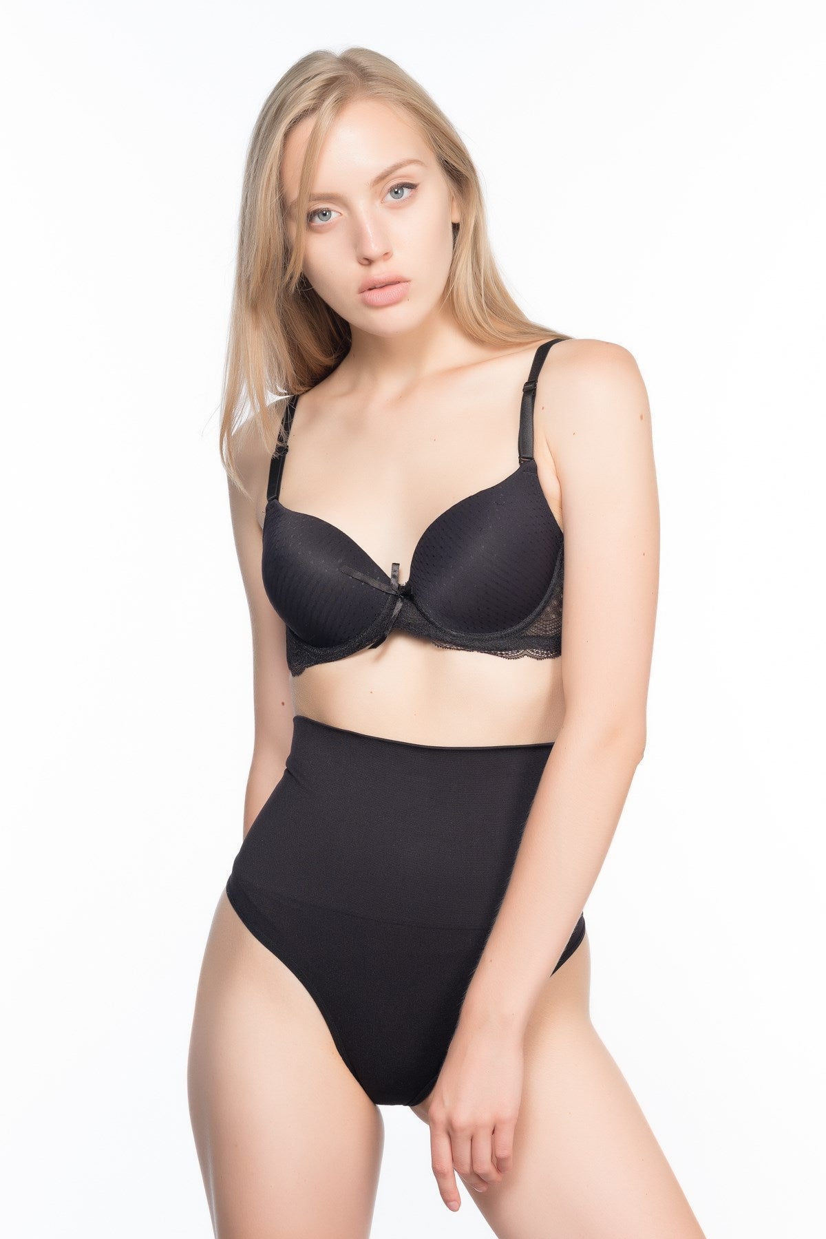 Double Mesh Tummy Control Thong