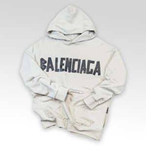 BALENCIAGA Faded Effect Oversized Hoodie