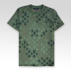 LV Monogram Jacquard Short-Sleeved T-Shirt