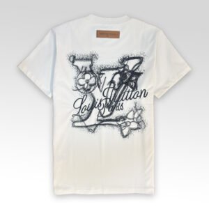 LV Print and Embroidered Signature T-Shirt